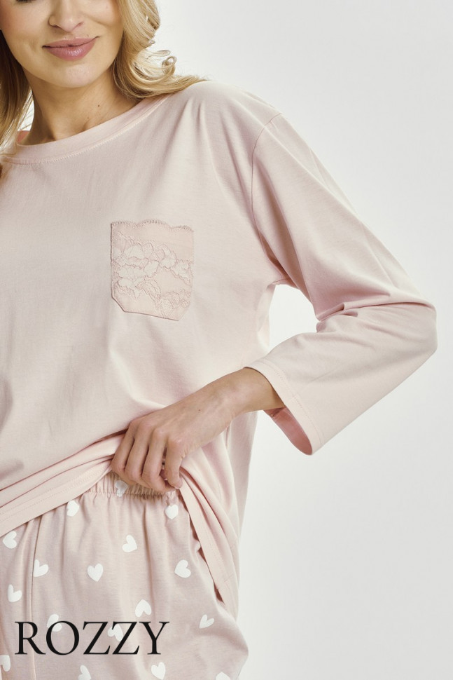 Пижама хлопковая Taro Nori 3442/3468 розовый