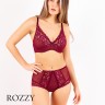 Трусы макси Senselle by Felina Magnificent Magnolia 2030044 бургундское вино