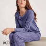 Пижама хлопковая Calida Night Lovers 43729 фиолетовый