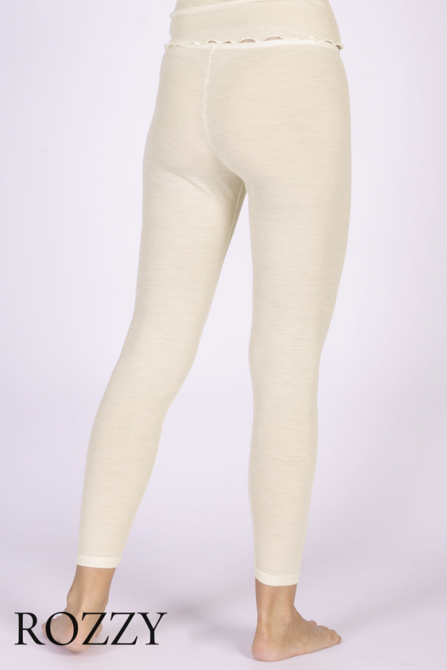 Легинсы шерстяные Nina Von C Wool Silk 29260111 ванильный