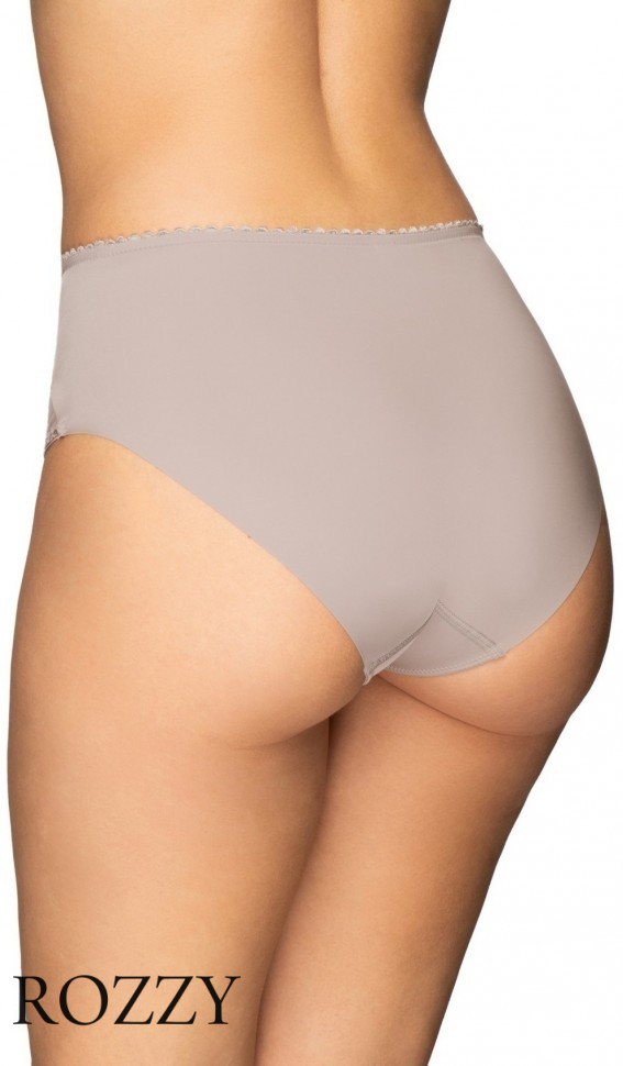 Трусы классика обрезные Felina Secret Delight 213292 жемчужно-серый К