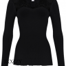 Блуза шерстяная Nina Von C Wool Silk 29470357 черный