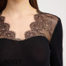 Блуза шерстяная Nina Von C Wool Silk 29470357 черный