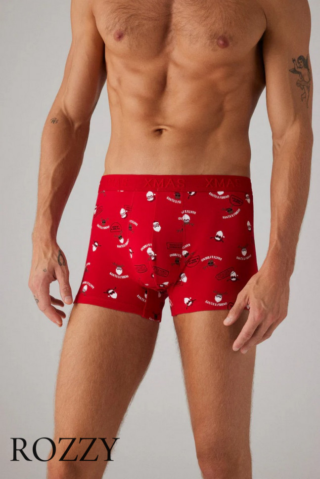 Набор трусы шорты мужские + носки Ysabel Mora 20385 красный