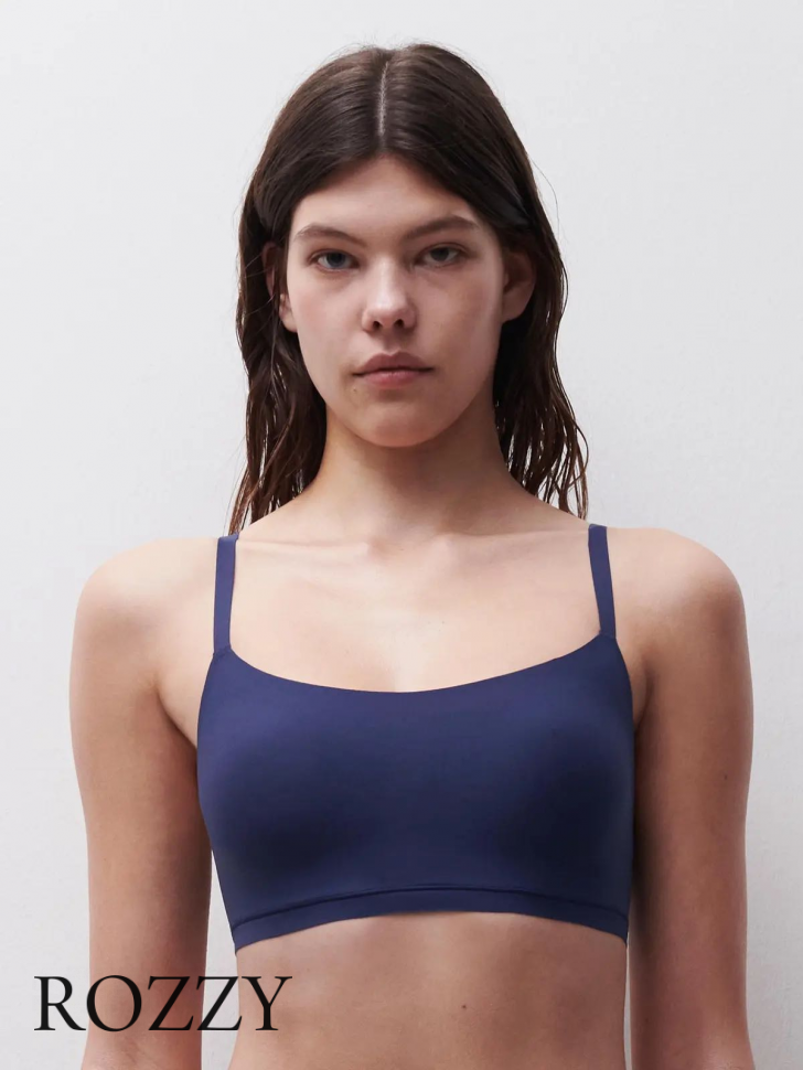 Топ Chantelle Soft Stretch C16A20 темно-синий