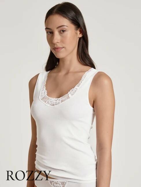 Майка хлопковая Calida Cotton Desire 12957 белый