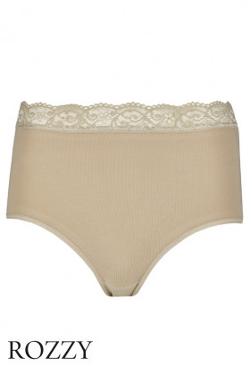 Трусы макси хлопковые Nina Von C 40160374 бежевый