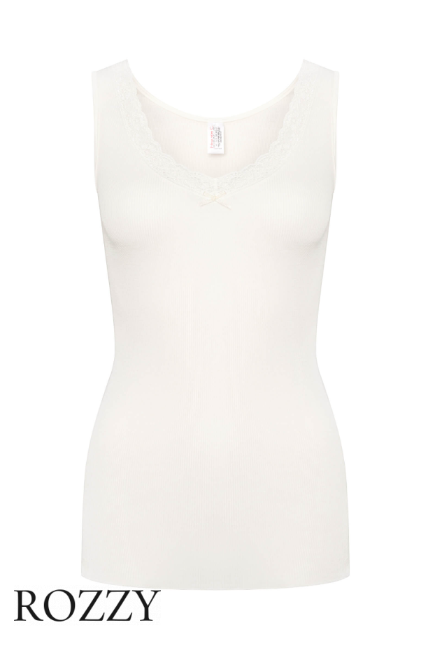 Майка шерстяная Nina Von C Wool Silk 29300846 ванильный