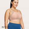 Бюстгальтер спортивный без косточек Glamorise GI1068 кофе