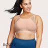 Бюстгальтер спортивный без косточек Glamorise GI1068 кофе