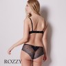 Бюстгальтер балконет Simone Perele Delice 12X330 черно-серый