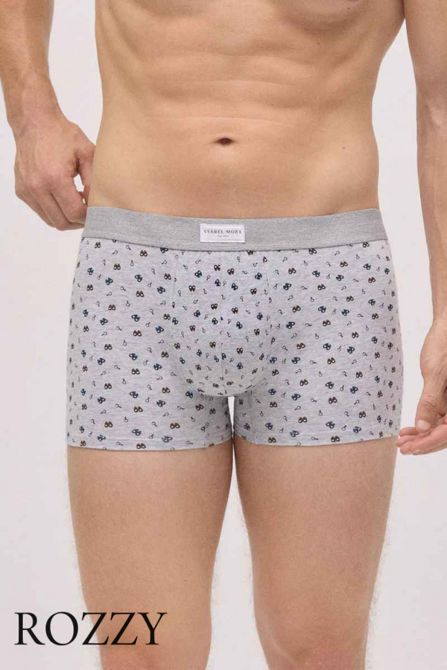Трусы шорты мужские Ysabel Mora 20422 синий/серый (уп.2шт.)