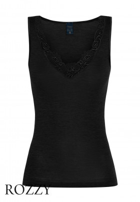 Майка шерстяная Madiva Olga S/L черный (15)