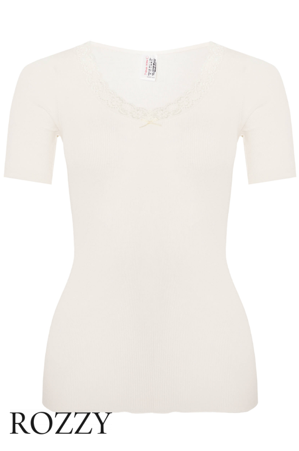 Футболка шерстяная Nina Von C Wool Silk 29460846 ванильный