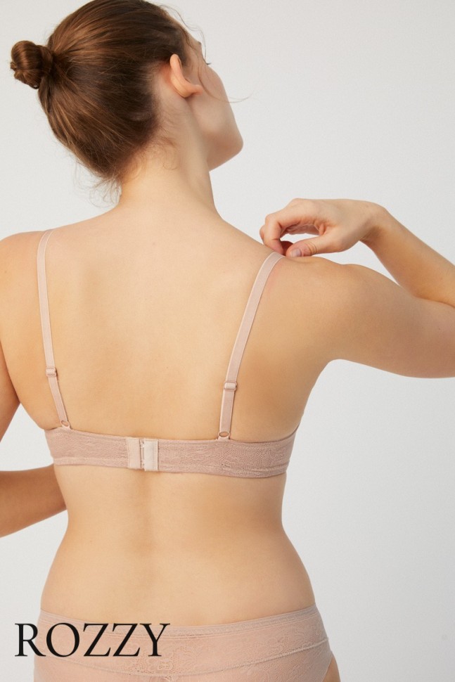 Бюстгальтер пуш-ап Ysabel Mora 10001 бежевый