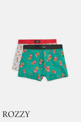 Трусы шорты мужские Ysabel Mora 20439 зеленый/серый (уп.2шт.)