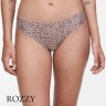 Трусы стринги Chantelle Soft Stretch C11D90 серый/леопард