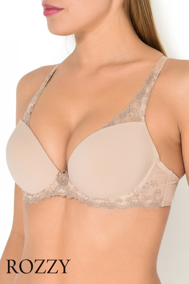 Бюстгальтер пуш-ап Simone Perele Delice 12X340 бежевый