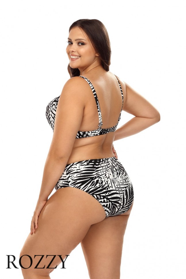 Купальник раздельный Lorin L2411/2 черно-белый