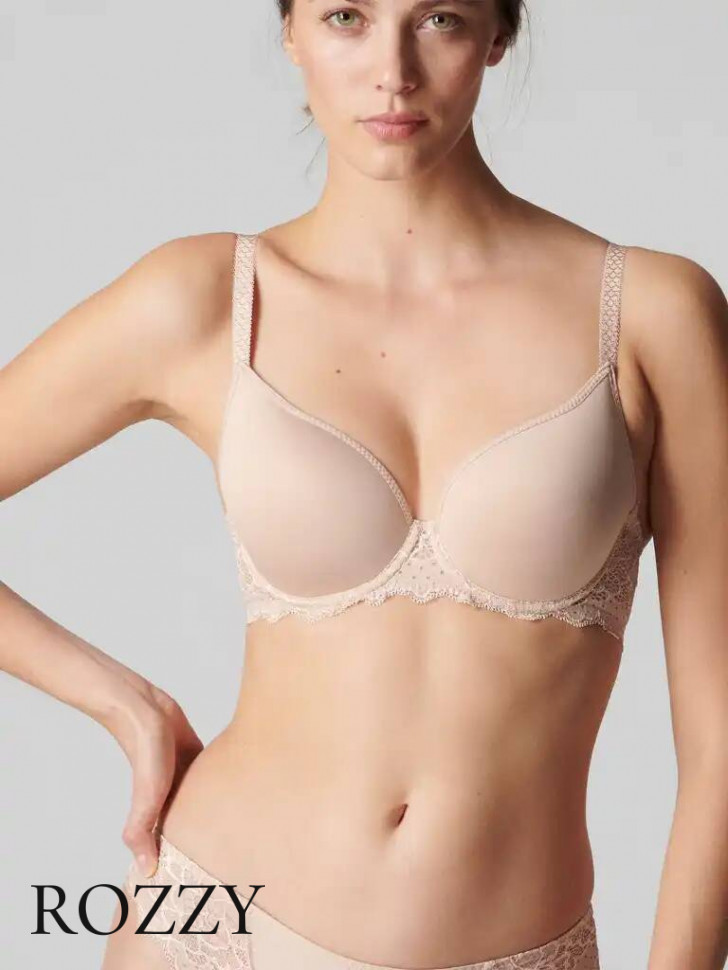 Бюстгальтер спейсер Simone Perele Caresse 12A316 розово-бежевый