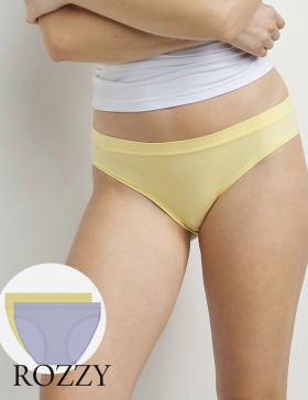 Трусы слипы DIM Oh My Dim’s 06W6 голубой/жёлтый (уп.2шт.)