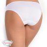 Трусы бикини хлопковые Cote Coton 38200 белый, кремовый, телесный, бежевый, черный