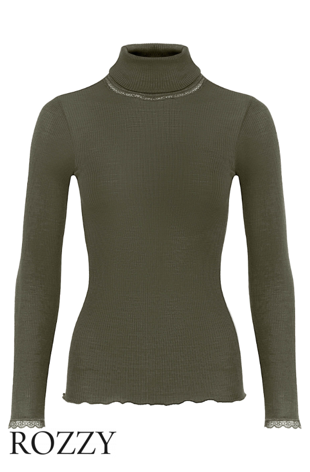 Водолазка шерстяная Madiva Amelie M/L хаки (206)