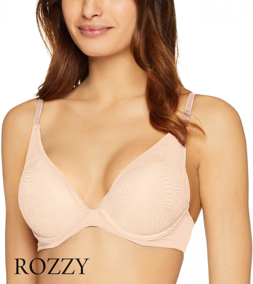 Бюстгальтер планж Wonderbra Fabulous Feel W06S9 нежно-розовый