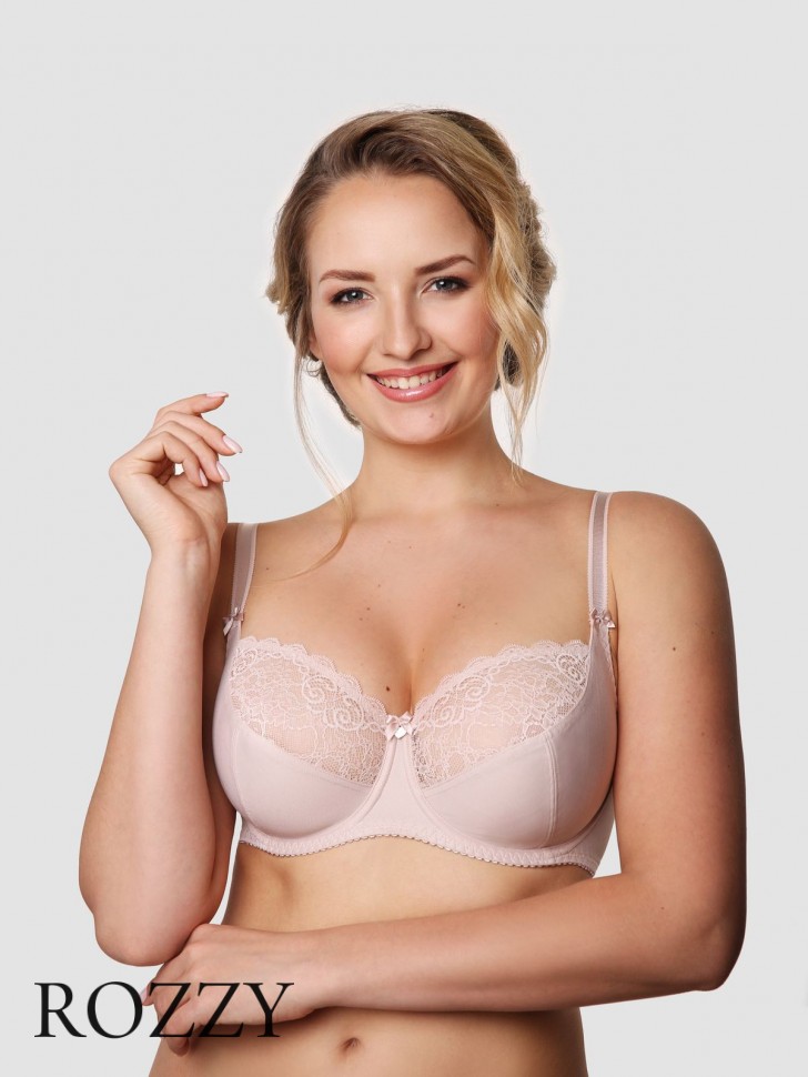 Бюстгальтер Senselle by Felina Glamour Lace 12007 серебристый пион