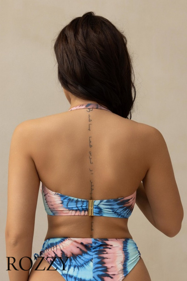 Бюстгальтер бандо купальный Kris Line Fiji мультиколор