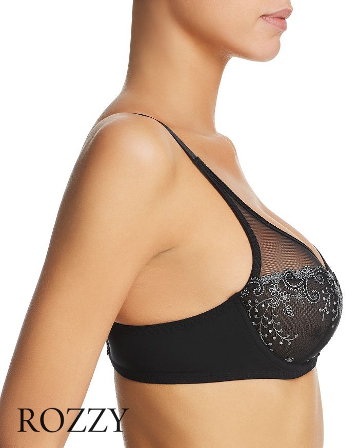 Бюстгальтер Simone Perele Delice 12X319 черный/серый