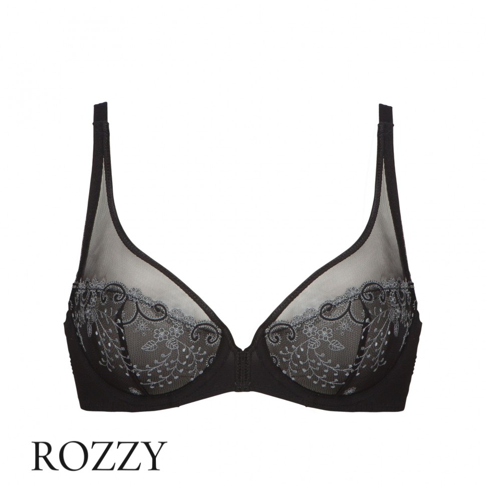 Бюстгальтер Simone Perele Delice 12X319 черный/серый