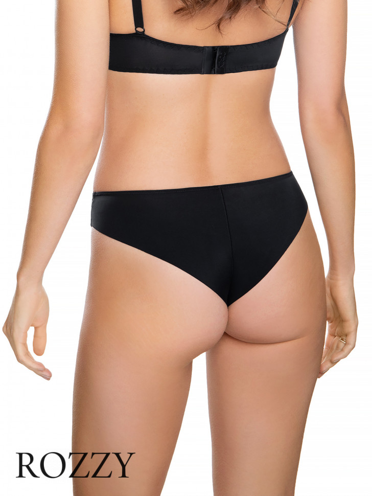 Трусы бразильяна обрезные Corin Angelina 41702 черный