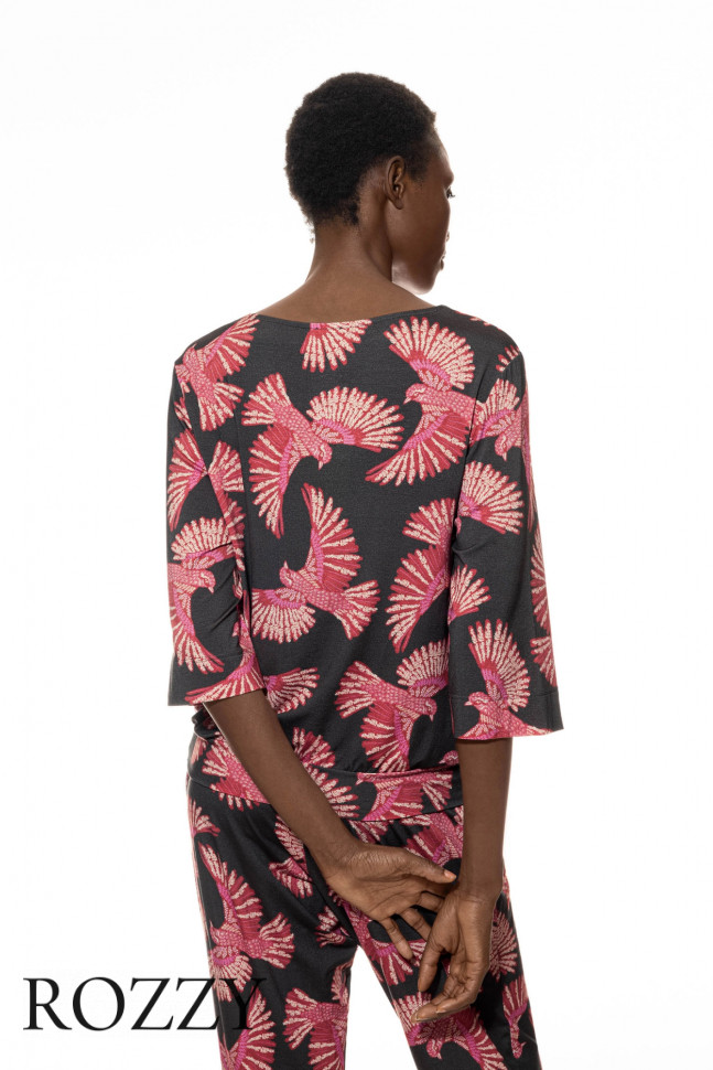 Футболка домашняя Mey Flying Bird 1210015 серый (515)