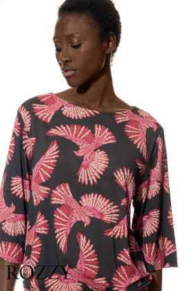 Футболка домашняя Mey Flying Bird 1210015 серый (515)