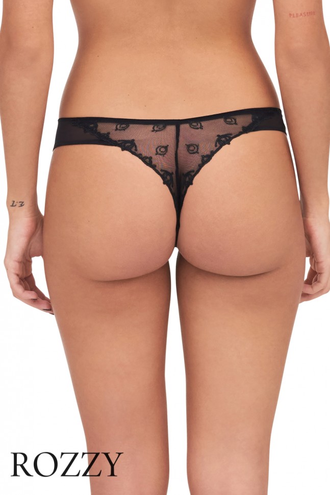 Трусы стринги Chantelle Champs Elysees C26090 черный