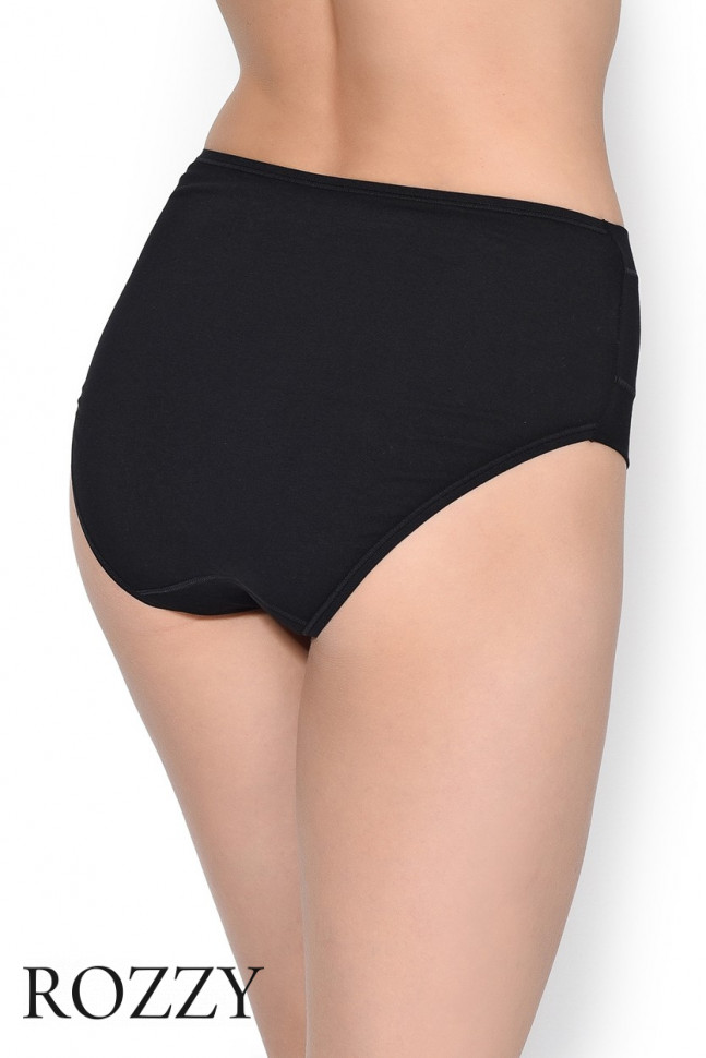 Трусы классика хлопковые Janira Esencial 31637 черный (уп.2шт.)