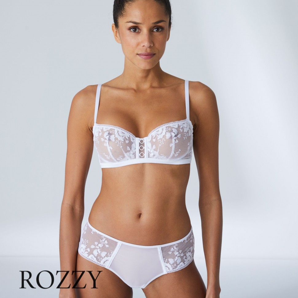 Бюстгальтер балконет Simone Perele Orphee 15S330 белый