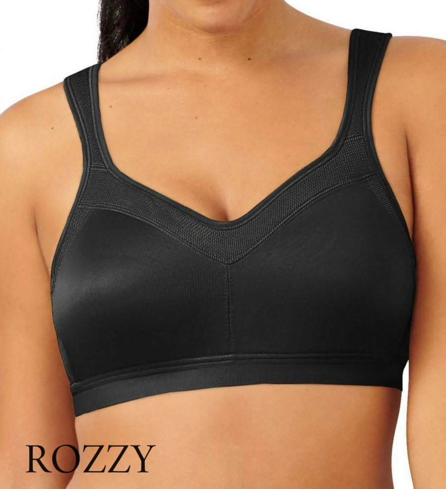 Бюстгальтер спортивный без косточек Playtex 4159 черный