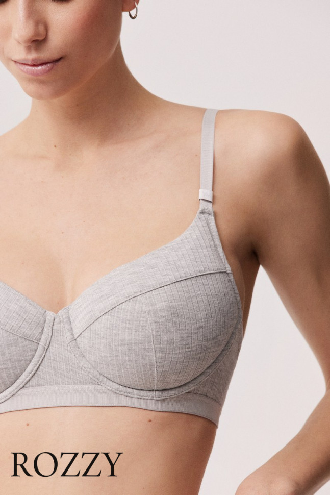 Бюстгальтер Ysabel Mora 10569 серый