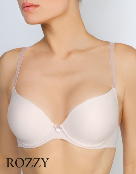 Бюстгальтер Senselle by Felina Basik Line 14007 серебристый пион