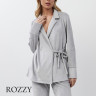 Костюм домашний велюровый Aruelle Gabby Set светло-серый