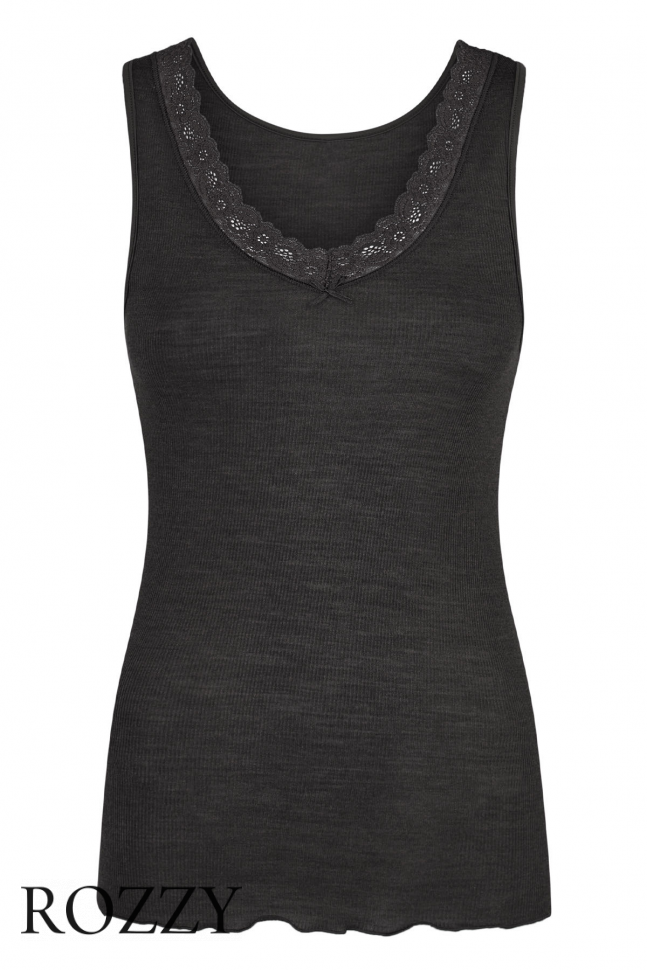Майка шерстяная Nina Von C Wool Silk 29300846 черный 