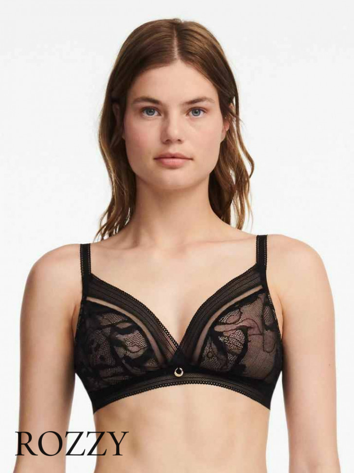 Бюстгальтер без косточек Chantelle True Lace C11M70 черный