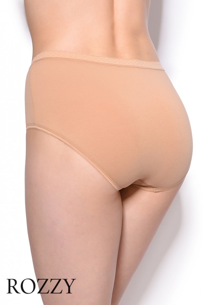 Трусы классика хлопковые Janira Esencial 31481 песочный (уп.2шт.)