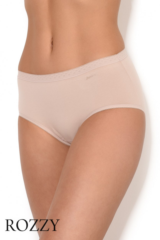 Трусы классика хлопковые Janira Esencial 31481 телесный (уп.2шт.)