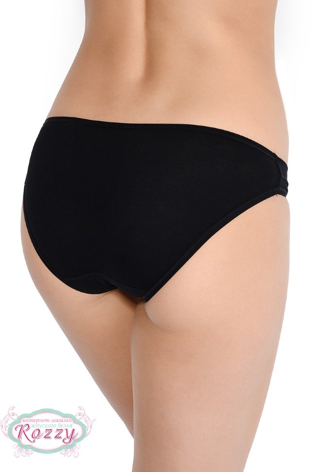 Трусы бикини хлопковые Janira 31638 (уп.2 шт.) белый, песочный, черный