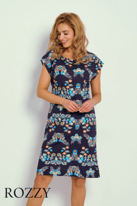 Сорочка хлопковая Taro Jodie 3330/3363 темно-синий