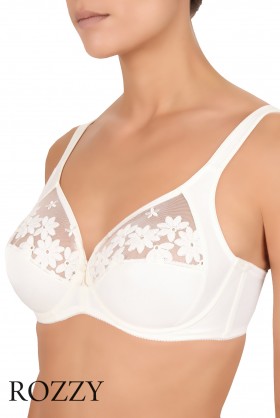 Бюстгальтер Felina Swiss Broderie 555 натуральный Ф+К