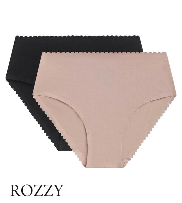 Трусы макси хлопковые DIM Body Touch Easy 0DFP телесный/черный